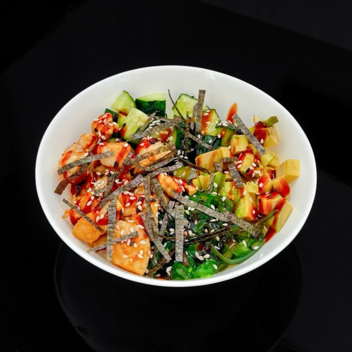 Поке с курицей