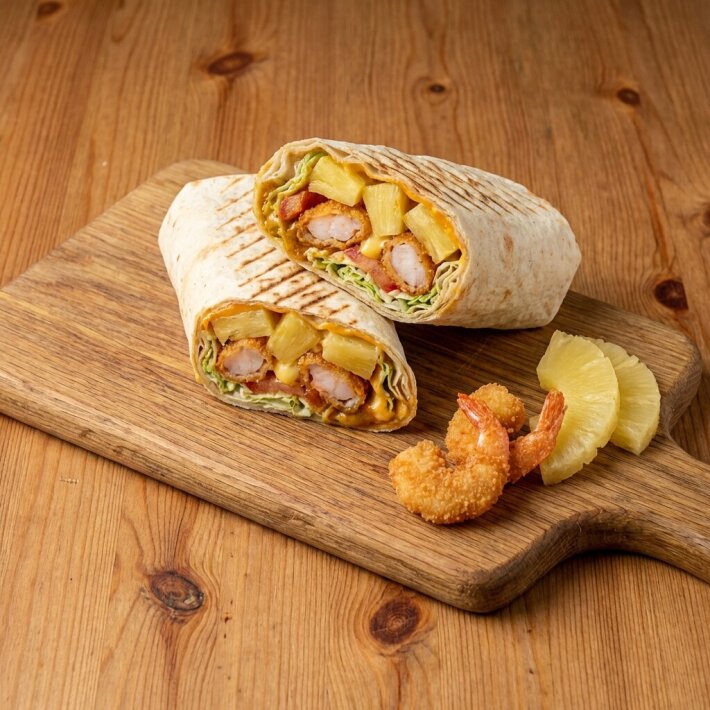 Шаурма «C креветками»