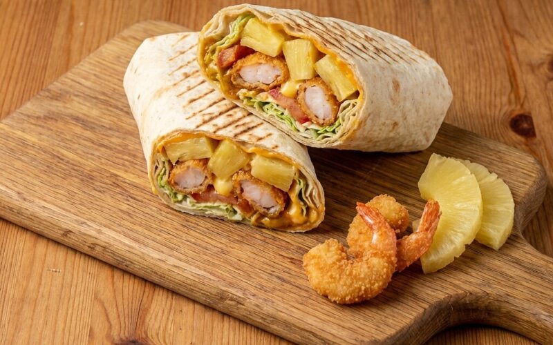 Шаурма «C креветками»