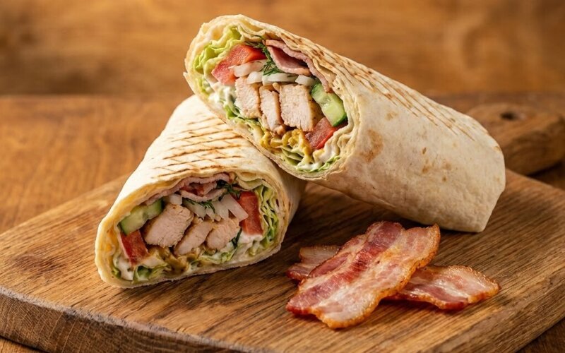 Шаурма «С беконом»