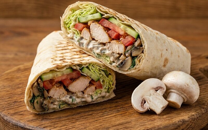 Шаурма «Грибная от лиса»