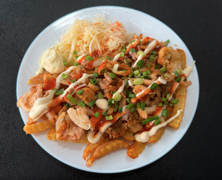 Шаурма с гарниром