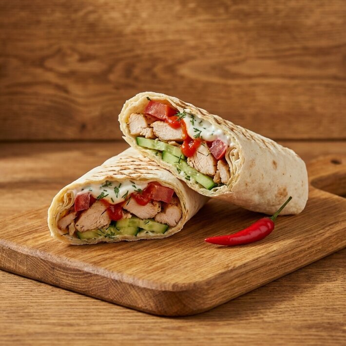 Шаурма «Без капусты»