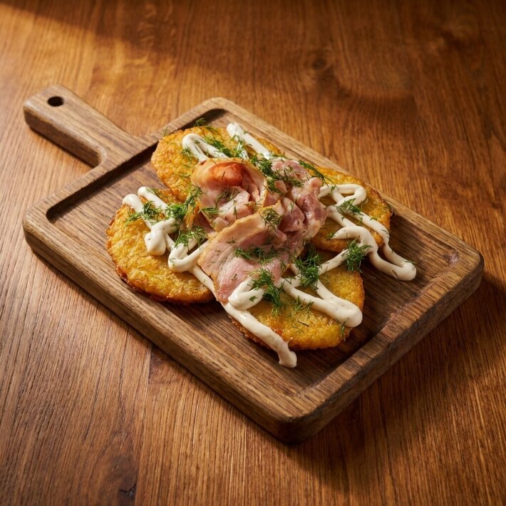 Драники «С беконом»