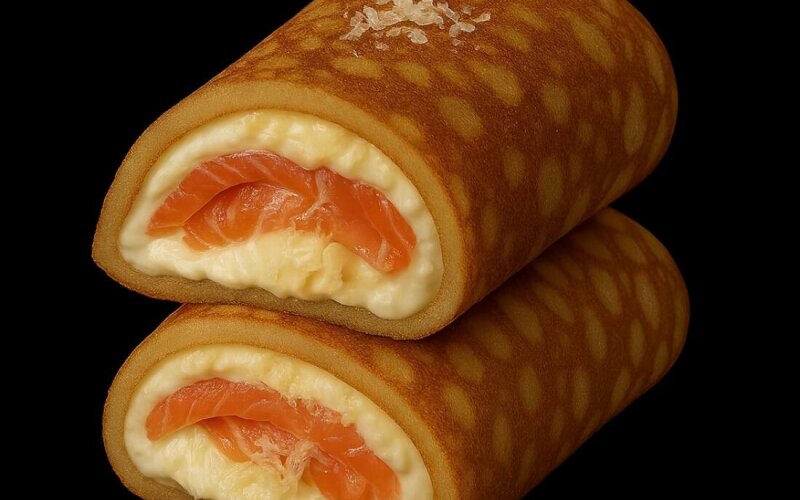 Блинчики «Норвежский с лососем»