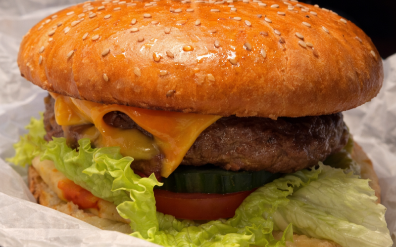 Бургер с говядиной