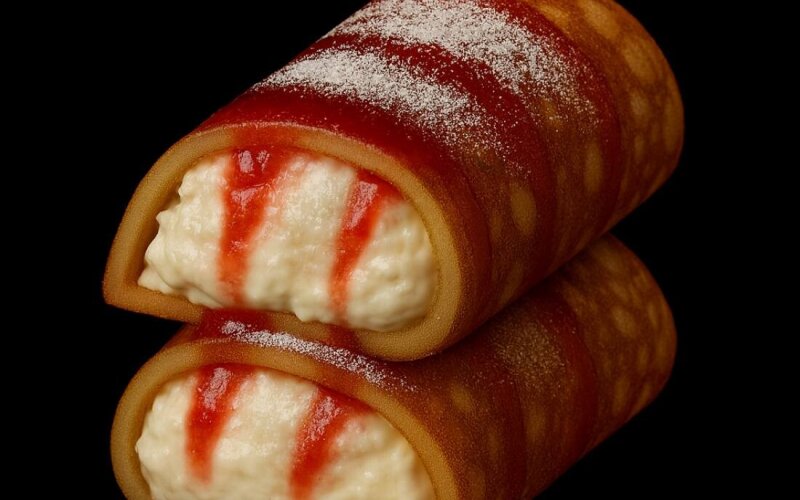 Блинчики «Клубничный соблазн»