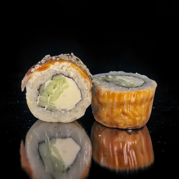 Ролл «Чёрный дракон унаги»