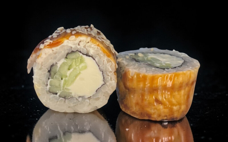 Ролл «Чёрный дракон унаги»