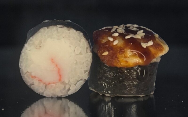 Запечённый ролл «Маки кани яки»