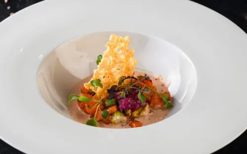 Тартар из лосося