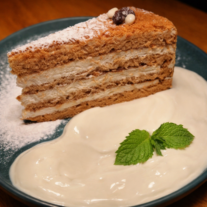 Десерт «Медовик»