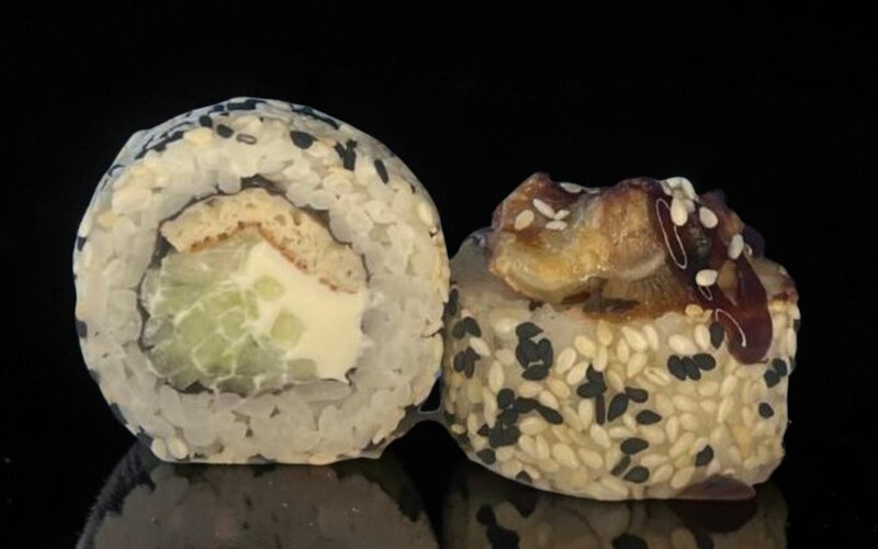 Запечённый ролл «Унаги огненный дракон»