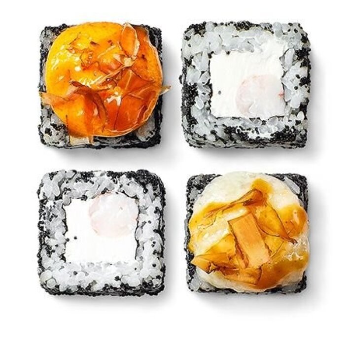 Ролл «Запечённая креветка лемонграсс»