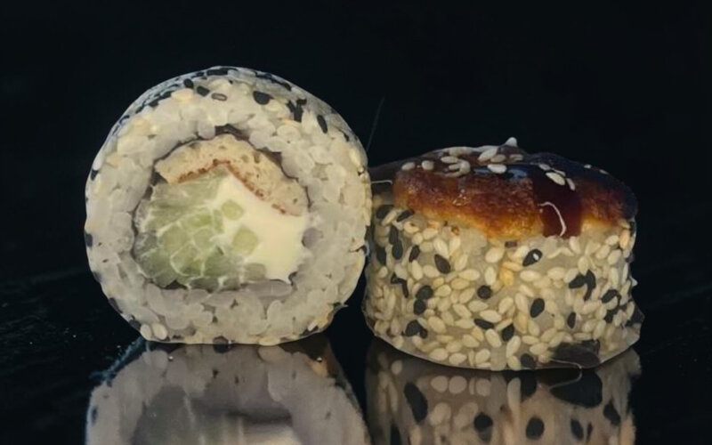 Запечённый ролл «Чиз сакура»