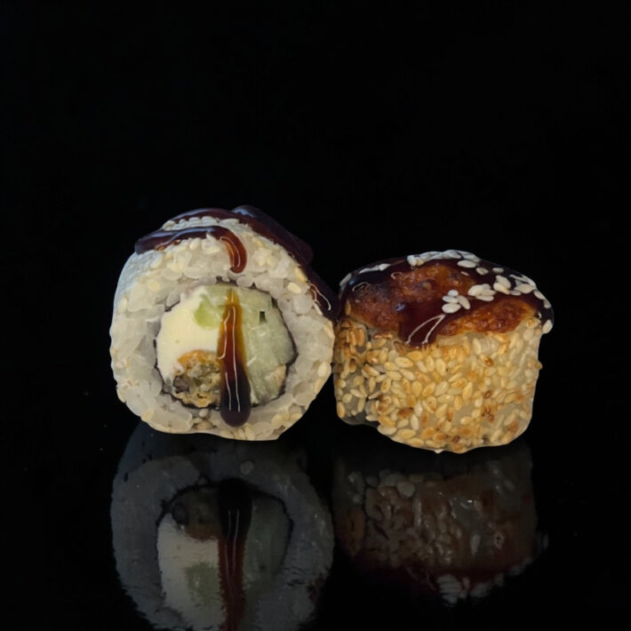 Запечённый ролл «Мидия фудзи»