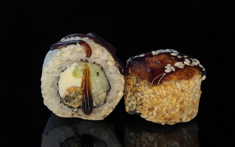 Запечённый ролл «Мидия фудзи»