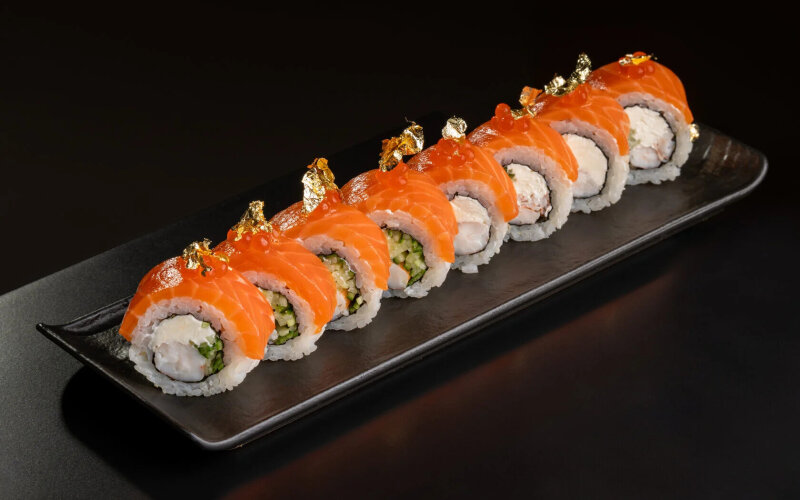 Ролл «Филадельфия с креветкой»