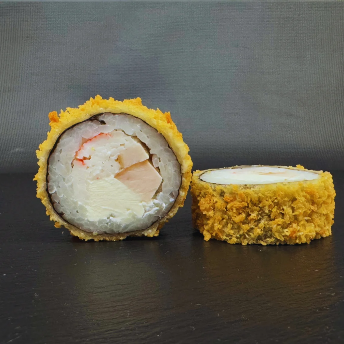 Темпура ролл «Чикен-бекон»