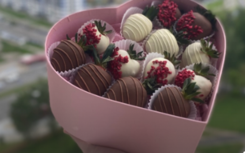 Бокс «Розовое сердце»