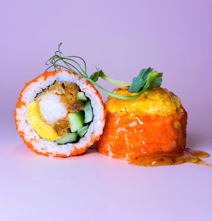 Запеченный ролл «Эби Голд»