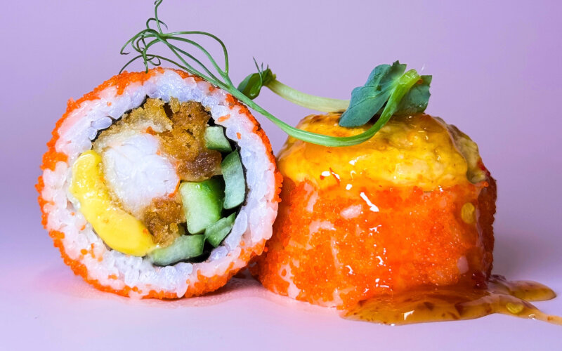 Запеченный ролл «Эби Голд»