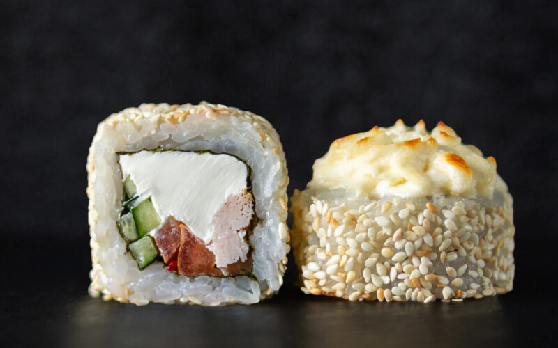 Ролл «Запечённый чикен»