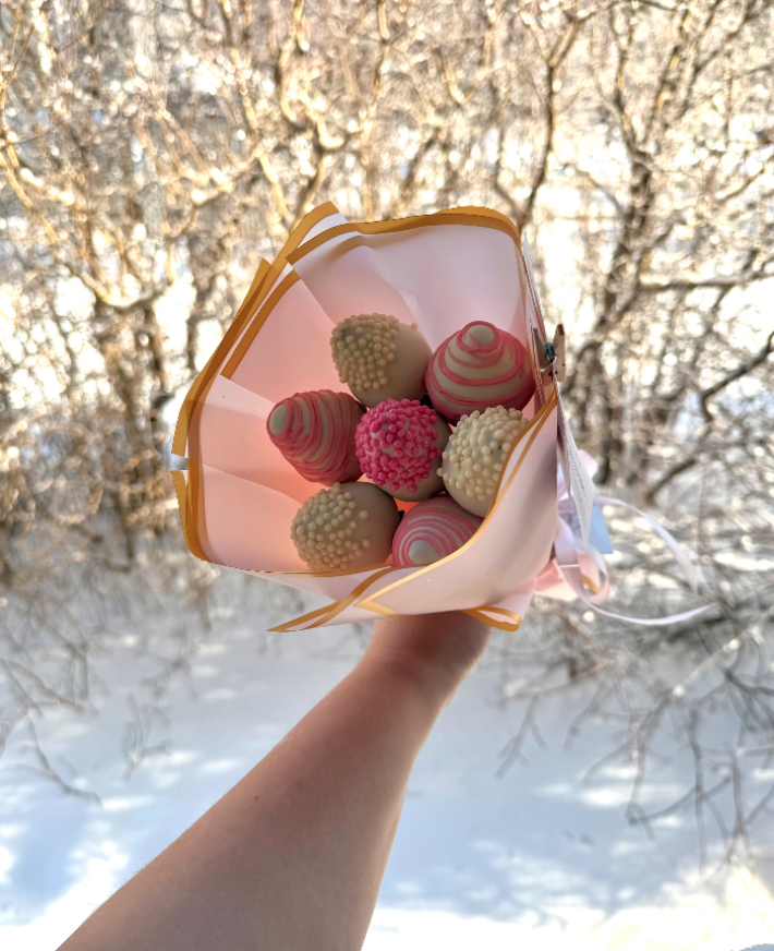 Букет из клубники «Комплимент»