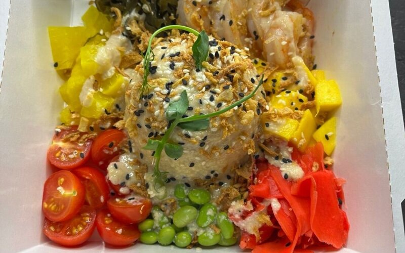 Поке с креветкой