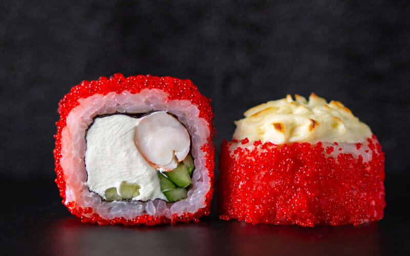 Ролл «Запечённая креветка»