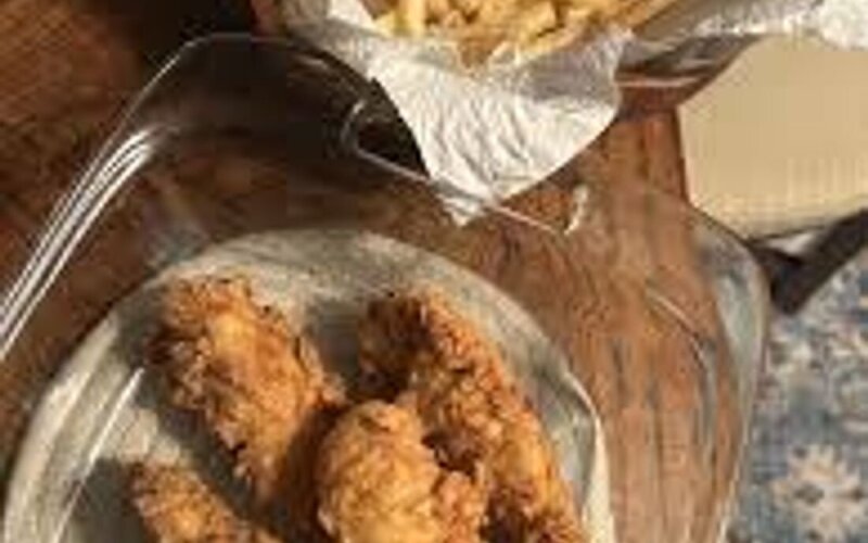 Наггетсы и картофель фри