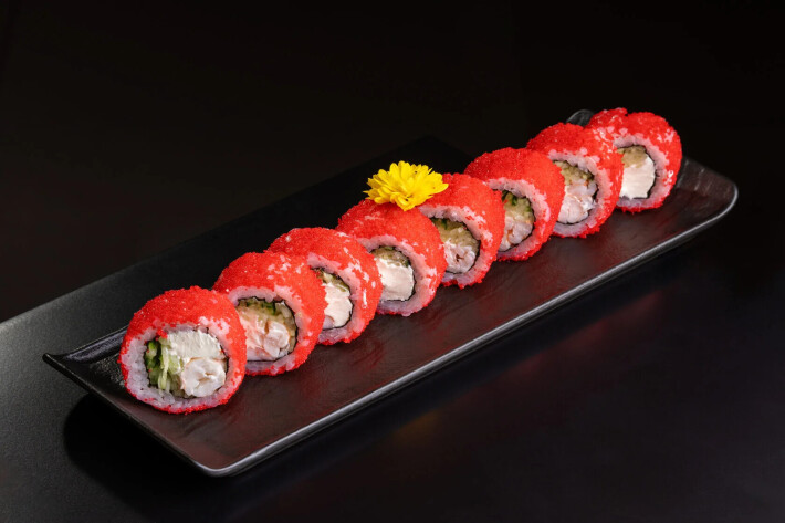 Ролл «Калифорния с креветкой»