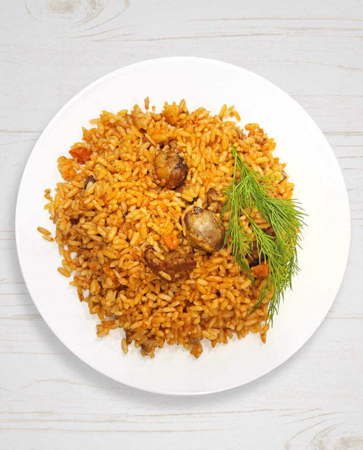 Плов со свининой