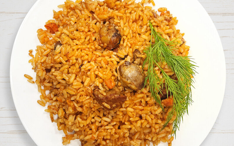 Плов со свининой