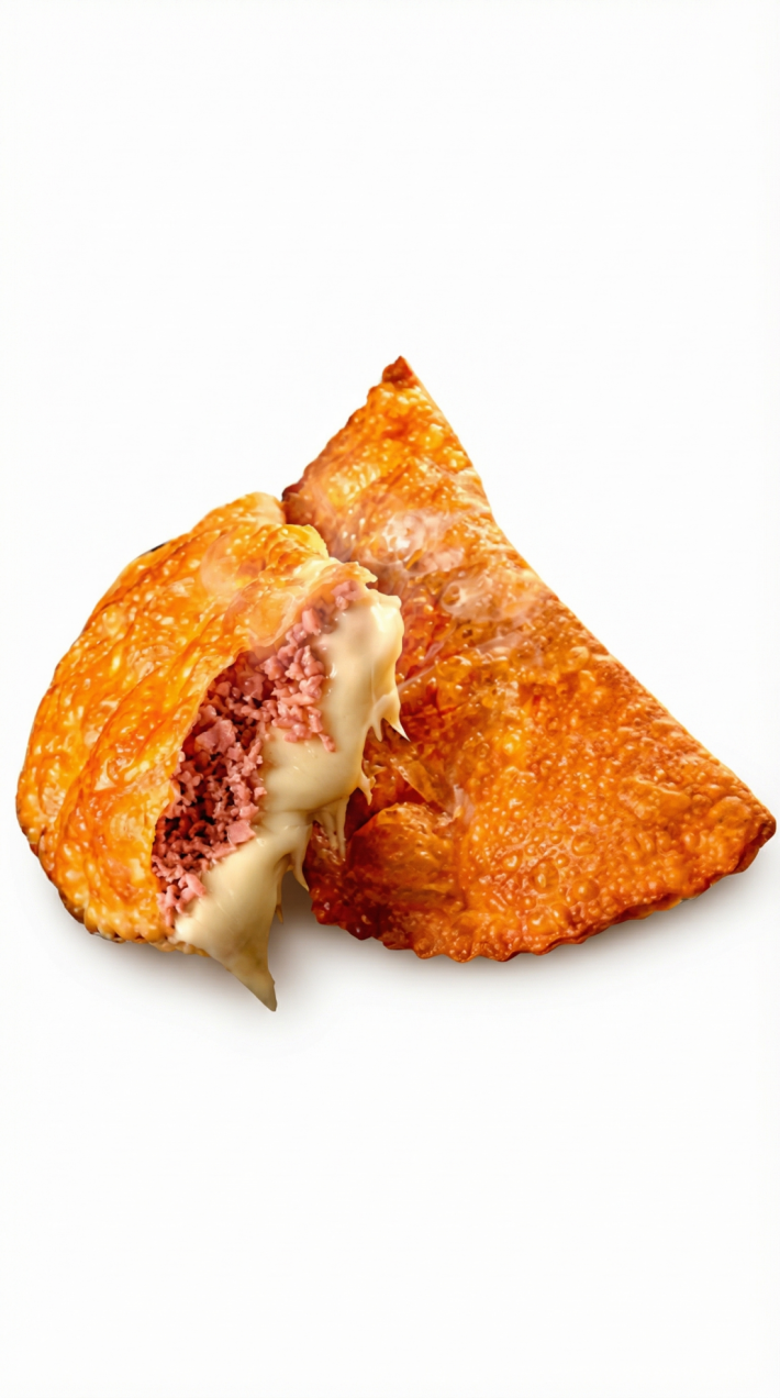 Чебурек с ветчиной и сыром