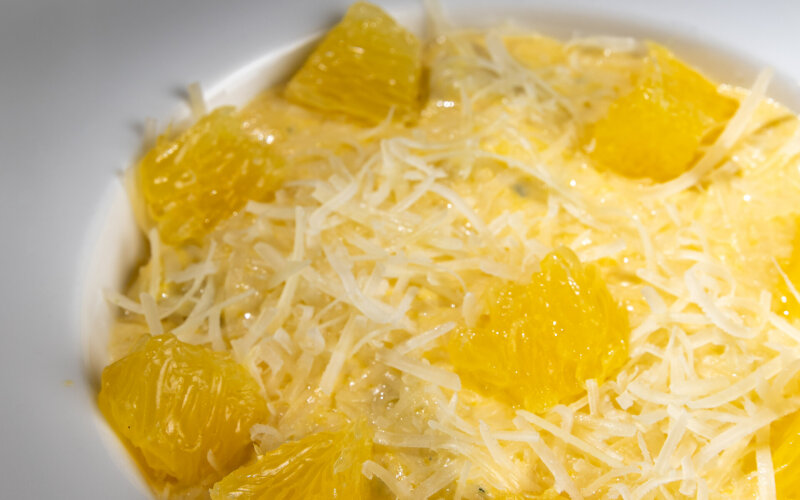 Ньокки с тыквой дорблю