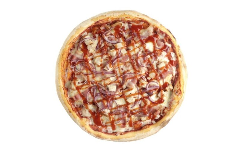 Пицца «Барбекю с курицей и беконом»