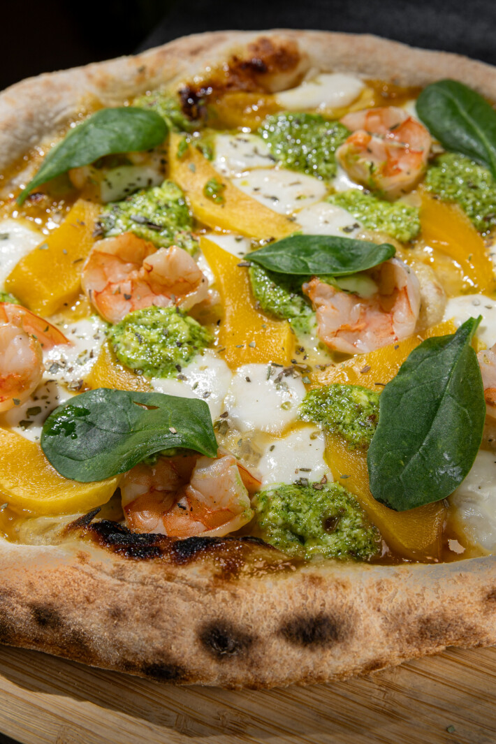 С креветками