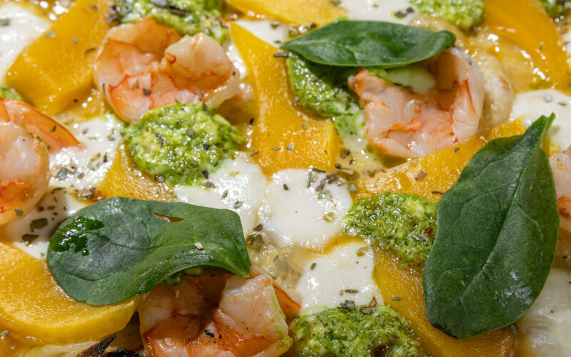 С креветками