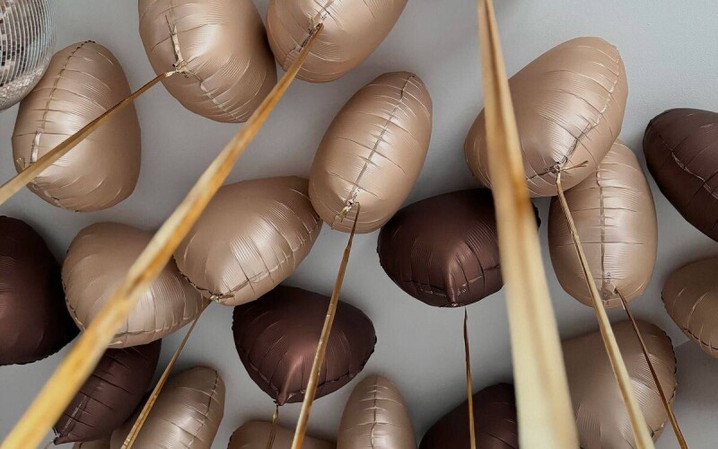 Шары «Сердца» под потолок