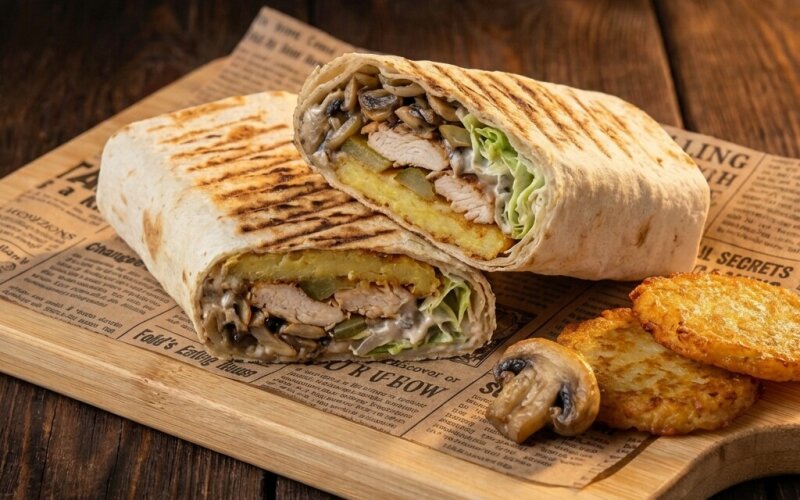 Шаурма «С драником»