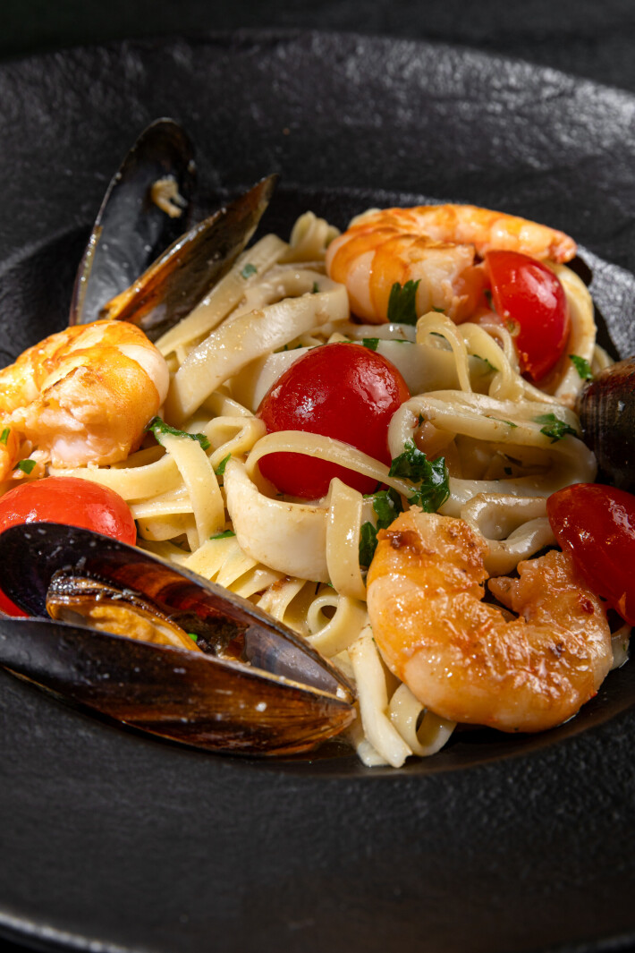 Паста с морепродуктами