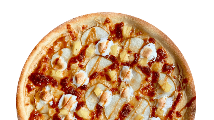 Пицца сладкая с маршмеллоу