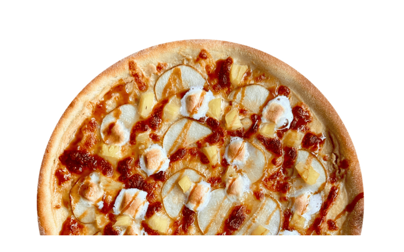 Пицца сладкая с маршмеллоу