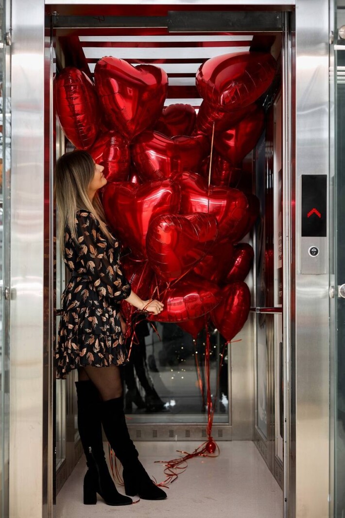 Шар гелиевый «Сердце» 46 см