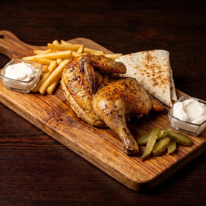 Курица гриль 1/2