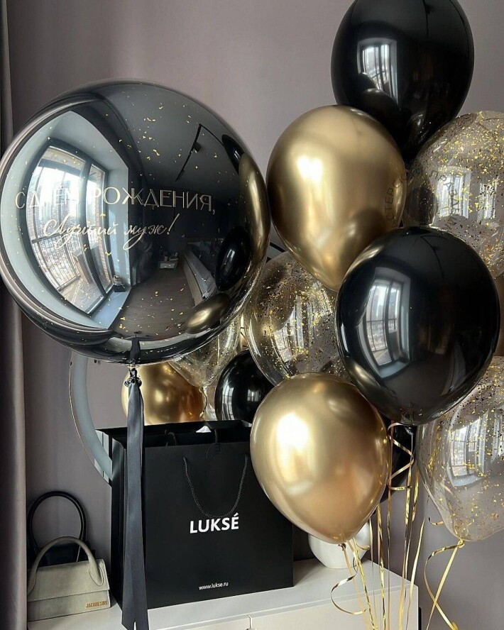 Шары для парня на день рождения