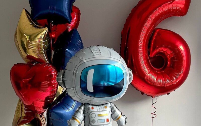 Набор шаров для мальчика «Космос» на день рождения