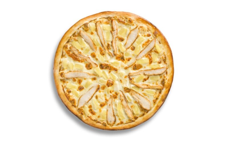 Пицца «Гавайская с курицей»