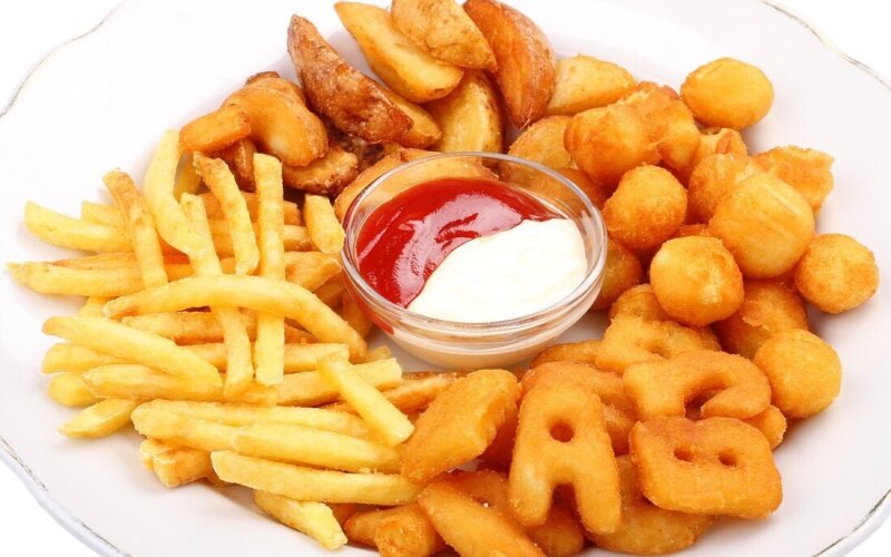 Картофельная тарелка